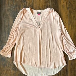 Vince Camuto Blouse light pink size large (D11)